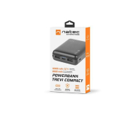 NATEC Extreme Media Trevi Compact 10000 mAh 2 x USB + 1 x USB-C Czarny NPB-1543 - 1381840 - zdjęcie 3